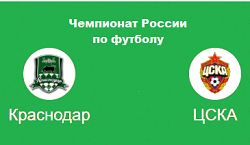 Краснодар ЦСКА прогноз